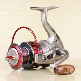 Bobine de pêche en métal 1000-7000 Rocker gauche / droit interchangeable 5,5 1 10bb 1 boules de roulement roue de pêche 240511