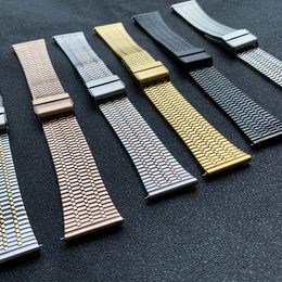 Metal -band voor Huami Amazfit GTR 4 3 Pro 2 2e 47 42mm Watch Band voor Xiaomi Amazfit GTS 4 2 Mini Bip / Mi Watch S1 Pro Bracelet