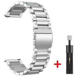 Metalen Band voor Huawei Horloge GT 4 GT4 46mm 41mm GT3 Pro SE Amazfit GTS Mini GTR 4 Roestvrij Stalen Armband Polsband