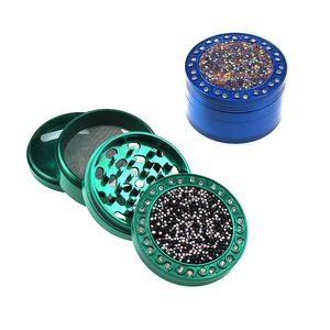 Metalen tabak rook kruid molen 4 laag 63 mm diameter luxe roken pijp detector slijpmachine filter accessoires
