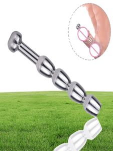 Catéter uretral de Metal estimulador de uretra varilla dilatadora juguetes sexuales tapones para pene masculino masturbador uretral Sounds3386723