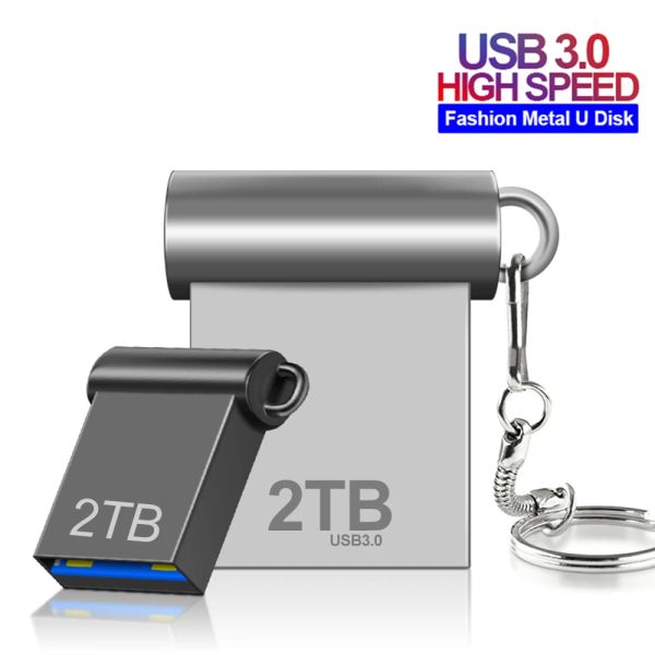Metal USB 3.0 CLE USB Drives Flash 1TB MINI PENDRIVE USB MÉMOIRE 2TB PORTABLE SSD PEN DISK UN DISK 128GB IMPHERPOR