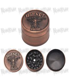 Metal Vintga Herb Grinder 40 mm 3 pipe en alliage zinc mini broyeurs de tabac avec capteur de pollen poivre Muller Herb Pipes accessoires 3896958