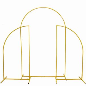 Metal Wedding Garden Arch Easy Assembly Fort de fond de fond de ballon arc Cadre pour Gardenyardwedding PartyInDoor Outdoor 240329