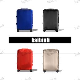 Metallic designer bagage RMW originele rollende koffer reiskoffers harde handbagage bagage met wielen kofferbak met wielen rollende bagage 20/26/30