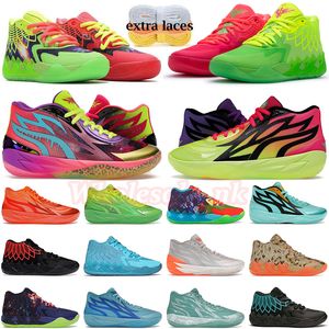 LaMelo Ball 1 MB.01 MB.02 Heren Basketbalschoenen Rick Morty Adventures Pumps Queen City Fade Galaxy Digital Camo Whispers Honeycomb Heren Trainers Sport Sneakers Maat 46