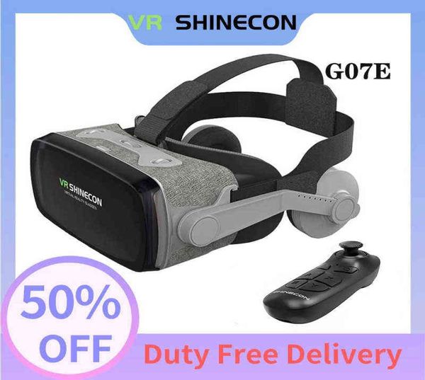 Casque Metaverse VR compatible avec les téléphones iPhone et Android G07E Lunettes VR réglables comme cadeau pour enfants et adultes H2204228438681