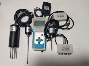 Meters bodemparameter meter tester multifunctionele temperatuur compactheid vocht zoutgehalte luchtvochtigheid hydrometer landbouwgereedschap