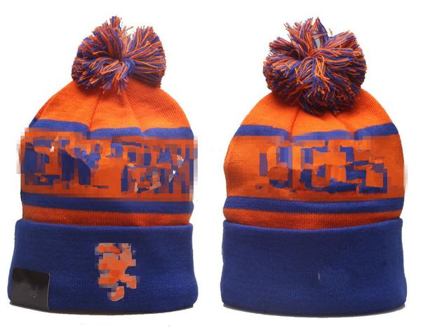 Mets Beanie New York bonnets SOX LA NY équipe de Baseball nord-américaine Patch latéral hiver laine Sport tricot chapeau crâne casquettes B0