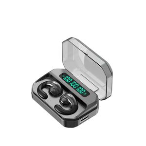 MEUYAG nouveau écouteur à Conduction osseuse Bluetooth oreille pince sur oreille boucle d'oreille casque sans fil casques de sport crochet d'oreille avec micro