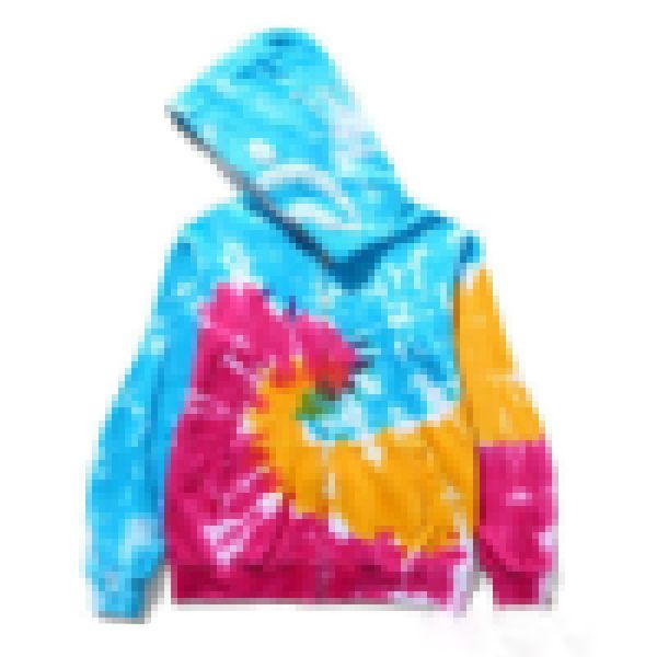 MEW Parkas VENTE MANTEAUX POUR HOMMES AUTHENTIC A BATHING Ape TIE DYE WIDE FULL ZIP HOODIE NOIR M L