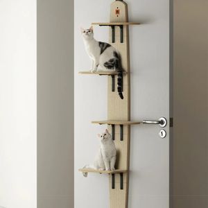 Mewofun gato cama colgante fácil ensamblaje marco de escalada de mascotas Torre de árbol Toyes Proveedor de stock de EE. UU. 240320