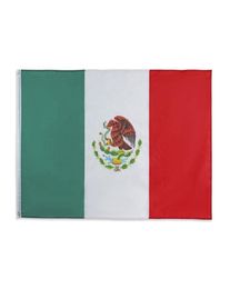 Drapeau mexicain 3x5ft 150x90cm Polyester Printing Indoor Outdoor Sports National Flag with laits grommets 6004561