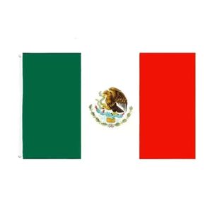 MEXICANOS MEX FLAG MX DHL MEXICAN OF MEXICO WILLING FACTORY PRÊT À EXPÉDITION 3X5 FTS 90X150CM CPA