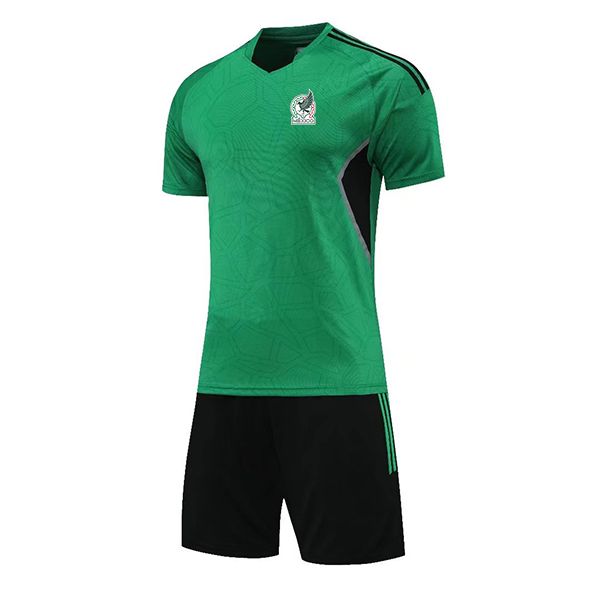 Chándales de México para hombre, camisa de entrenamiento deportivo al aire libre de verano, traje deportivo de manga corta, camisa deportiva de ocio