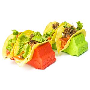 Étagère à tacos mexique dans les outils à tarte style de voiture étagère à crêpes tortilla fournitures de cuisine porte-palette en plastique accessoires de cuisine