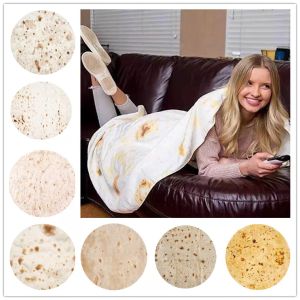 Mexique Tortilla Couverture 3D Imprimé D'été Climatisation Couverture Literie Jeter Couverture Serviette De Bain Doux Tapis De Yoga Tapis 60 Pouces