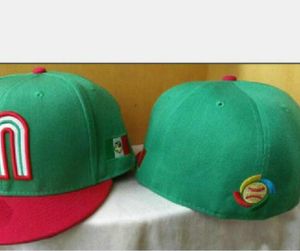 Mexicos Baseball Team Full Closed Caps Summer SOX LA NY lettre gorras os Hommes Femmes Casual Outdoor Sport Flat Fitted Hats Chapeau Cap casquett A0