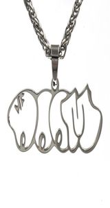 MF Doom Mm Food Modemerk Hanger Ketting Mannen En Vrouwen HipHop Persoonlijkheid Paar Straat AllMatch Sieraden8164233