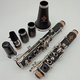 MFC Professional Bb Clarinet VINTAGE Bakelite Clarinets Nickel Silver Key Musical Instruments Case Mouthpiece Reeds