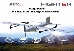 MFE Fighter 2430mm Spanwijdte Compound Wing EPO VTOL Luchtfoto Survey Fixwing UAV FPV RC Vliegtuig KIT hobby DIY Toys236B6679596