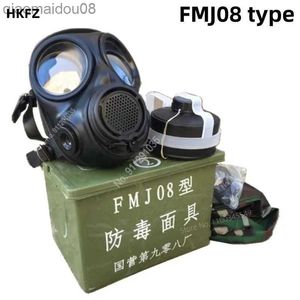MFJ08 Type de vêtements de protection masque à gaz respirateur 08 type nouveau masque à gaz irritant CS masque à gaz anti-pollution nucléaire anti-chimique HKD230828