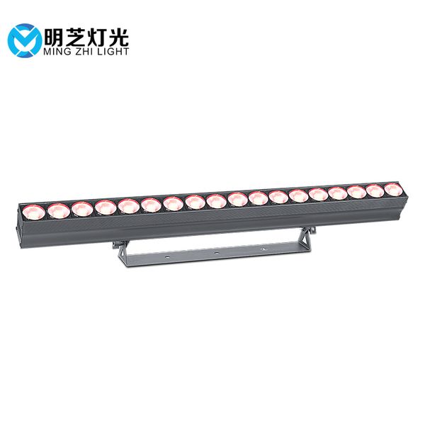 MFL BAR18 Barre linéaire intérieure 18 STABE COB Bar Light avec 18 x 8W Ultra Bright HEX LEDS Variable RGBW Couleur