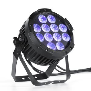 MFL P12 Ip65 étanche alimenté par batterie sans fil DMX 12 pièces 18W Tyanshine lampes Led RGBWA + UV 6in1 LED scène Par lumière