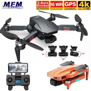MFM L106 PRO3 3-Axis Gimbal Camera Drone 4K Self Stabilization GPS Professional 1.2Km 5G FPV 25mins Brushless Quadcopter L700pro 211104