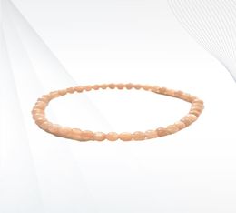 MG0110 Bracelet Sunstone de grade AAA entier 4 mm Mini bijoux de pierres précieuses Cristaux naturels Balançais énergétique Bracelet pour les femmes35164251144626