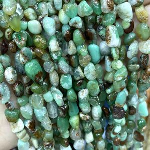 MG1852 Naturel Chrysoprase Botswana Agate Morganite Azurite Super Sept Perles Tombées Pierre Précieuse Perle Lâche