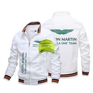 MHWA 2024 Fashion F1 Mens Hoodie Jackets Sweatshirt Formula One Team Aston Martin Am14 Fernando Alonso Jack Van Racing Motorcycle Cycling Uniform WR9J