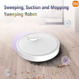 MI Automatische robot Vacuümreiniger 3-in-1 Smart Wireless Sweeping Wet en Droog Ultradunne reinigingsmachine MoWping Smart Home