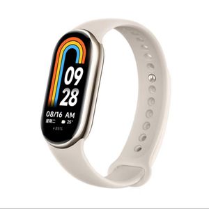 Mi Band8 Blood Oxygen Heart Rate Sleep Monitoring Waterproof Smart Watch 60HZ Sports Bracelet 1pcs Standard/NFC Black