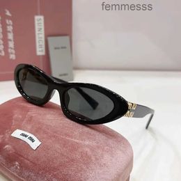 Mi u Mu 09ys personnalité lunettes de soleil à monture étroite noire accessoire Tech Sense AdvancedK146 K146