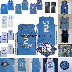 Mi08 2022 Final Four 4 Maillot de basket-ball de Caroline du Nord NCAA College Caleb Love Armando Bacot R.J. Davis Leaky Noir Nance Trimble Dunn Manek Barnes Carter Jamison