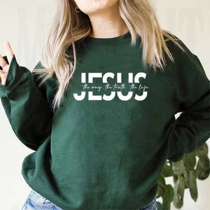 MI41 Sweat à capuche masculine Sweatshirts Jésus Sweat-shirt Christian Sweat à sweat religieux Verse Verse Pull