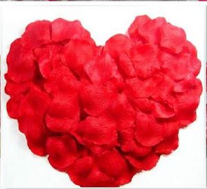 MIC 4000 STKS DONKERE RODE ZIJDE ROSE BLOEMEN Bruiloft bloemen Gunsten Decoratie Sieraden DIY 5cm * 5.5 Gratis levering