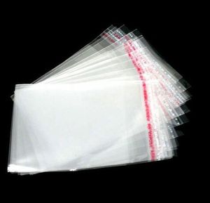MIC 400 stuksslot Helder Zelfklevende Afdichting Plastic Zakken 9x6cm Sieraden Verpakking Display Sieradenzakjes Zakken3807973