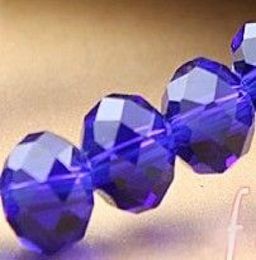 MIC LOT 900 PCS 6 mm donkerblauw gefacetteerde kristal rondelle kralen losse kralen passen armbanden ketting sieraden diy1662354