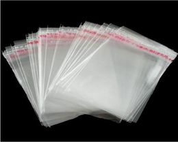 MIC NIEUW 15x24cm 200pcslot Clear Self Adhesive SEAL Plastic zakken sieradenverpakkingen Verkoop items8140075