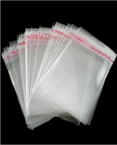 Micro nouveau 15x24cm 200pcslot clear auto-adhésif sceau en plastique sacs bijoux emballage vend des articles 6919528
