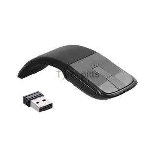 Souris 2.4 GHz Souris Flexible Design Fordable Souris Optique Sans Fil Souris Pliante ARC Touch Avec Récepteur USB Pour Microsoft PC Portable X0807