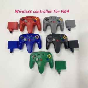 Contrôleur de jeu de joystick sans fil de souris pour le remplacement d'accessoires de jeu de la console de jeu vidéo N64