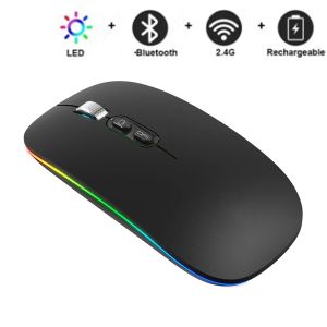 Souris 2.4Ghz souris sans fil Gamer pour HP Envy 17 X360 15bq0xx Pavilion X360 11mad0 souris de jeu avec récepteur USB accessoires pour ordinateur portable