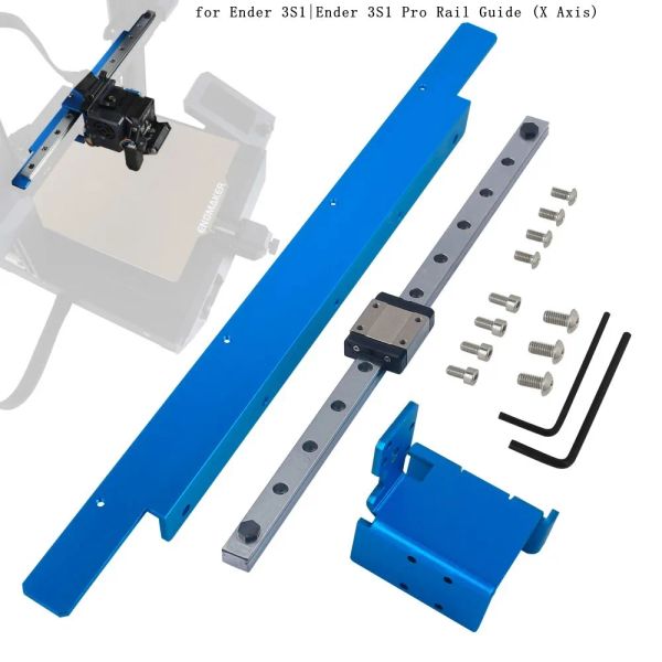 MICE 3D IMPRIMANCE PARTIE DE haute précision Kit de rail linéaire de mise à niveau Yaxis x Kit de guide linéaire pour la createlity Ender 3 V2 / ENDER3 S1 / Pro