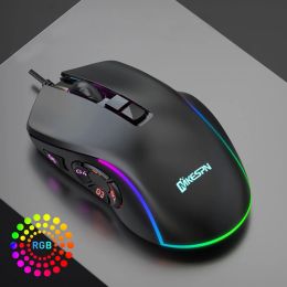 MICE 7200DPI MKESPN MOUSES X9 6 ERGONOMIC 7 10 Velocidad de botones de juego programables Color