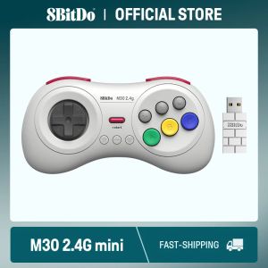 Muizen 8bitdo M30 2.4G draadloze gamepad voor Sega Genesis Mini en Mega Drive Mini Sega Genesis
