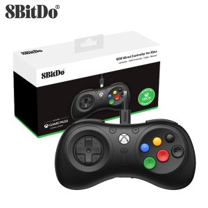 MICE 8BITDO M30 Wired Controller GamePad pour Xbox Series X / S, Xbox One et Windows avec disposition 6Button officiellement sous licence