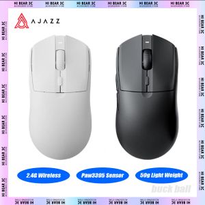 MICE AJAZZ AJ139PRO 2,4G WIRESS WIRESS MOUSE PAW3395 CAPTOR LÉGET LECT LOVE DELA